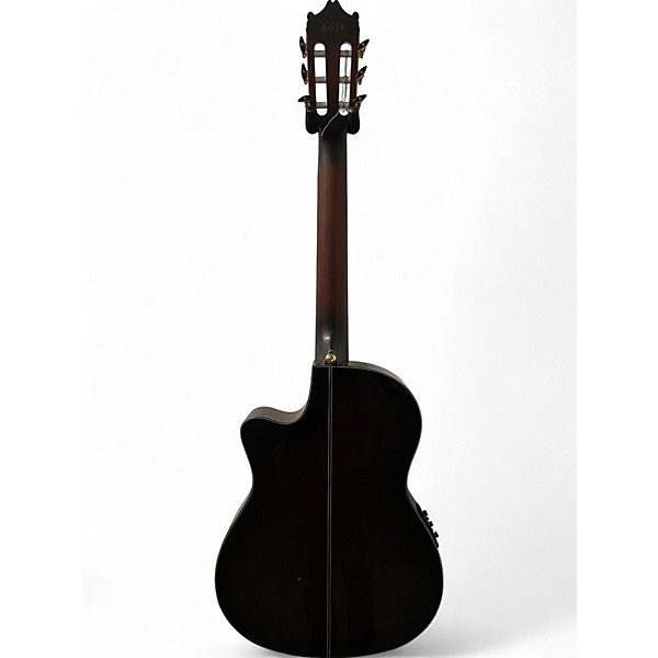 Used 2023 Ibanez GA35TCE DVS 2 Color Sunburst Classical Acoustic Guitar