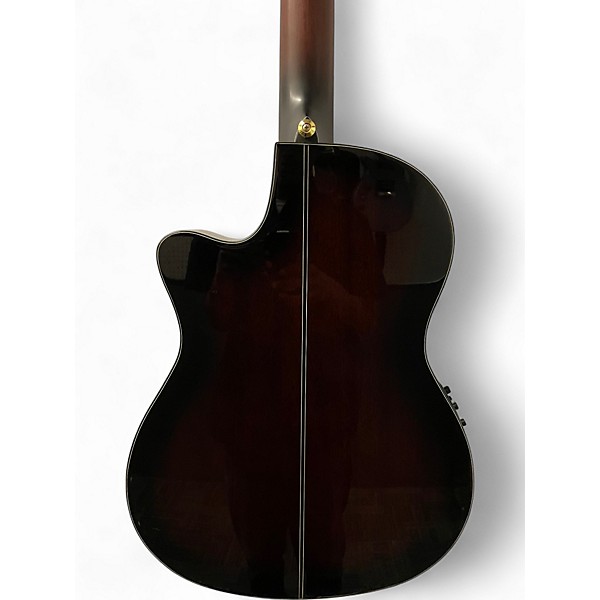 Used 2023 Ibanez GA35TCE DVS 2 Color Sunburst Classical Acoustic Guitar