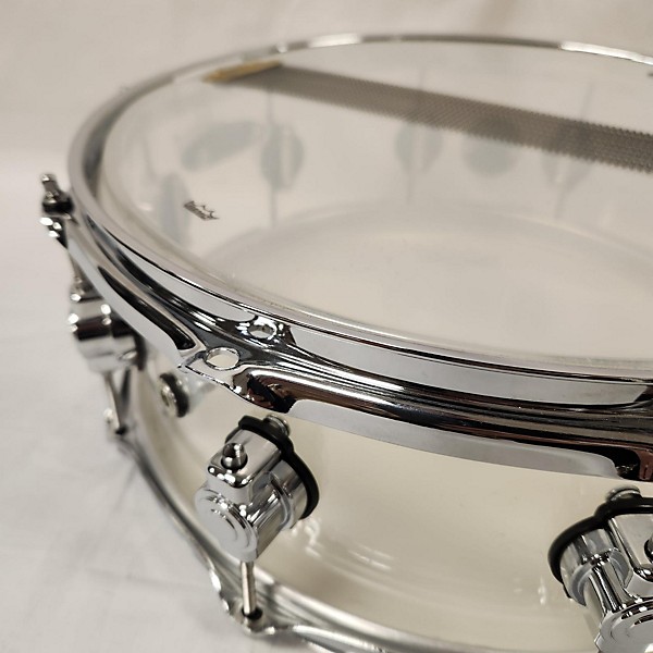 Used DW Used DW 14X5.5 Design Series Acrylic Snare Drum Clear