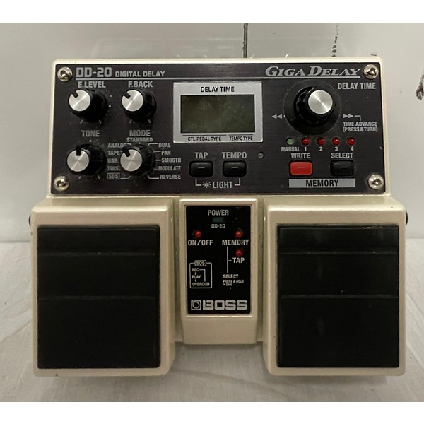 Used BOSS DD-20 GIGA DELAY Effect Pedal