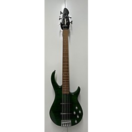 Used Peavey Fury V Apple Green Electric Bass Guitar