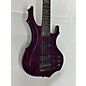 Used ESP Used ESP LTD F155DX 5 String Trans Purple Electric Bass Guitar