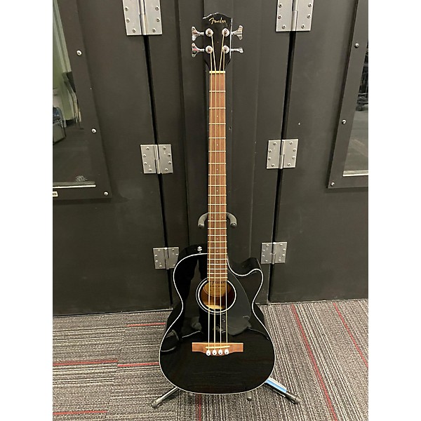 Used Fender Used Fender CB60SCE Black Acoustic Bass Guitar