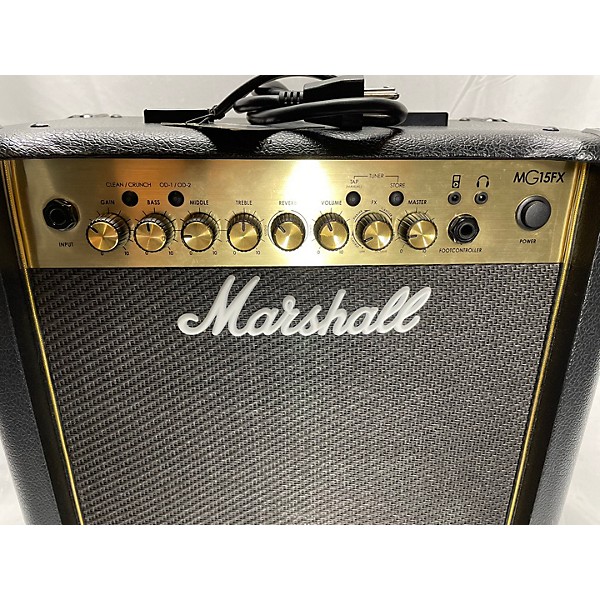 Used Marshall Used Marshall MG15FX 1X8 15W Guitar Combo Amp