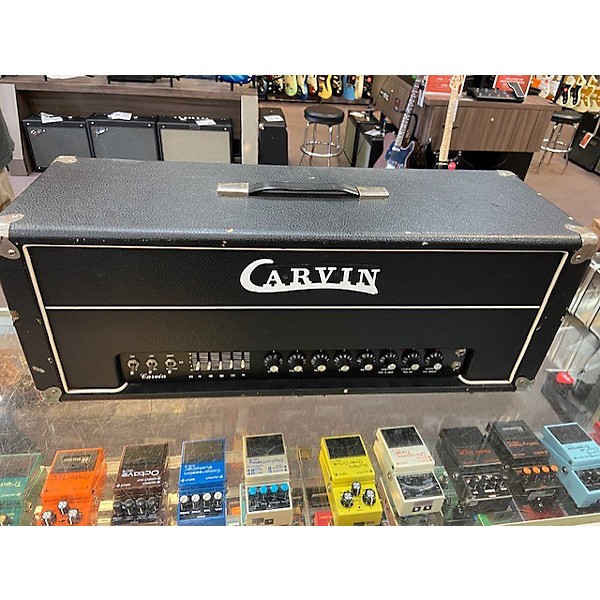 Vintage Carvin Vintage 1980s Carvin X100B Tube Guitar Amp Head Tube Guitar Amp Head