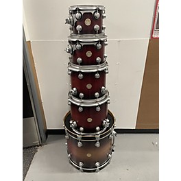 Used DW Used 2006 DW 5 piece Collector's Series Red Drum Kit