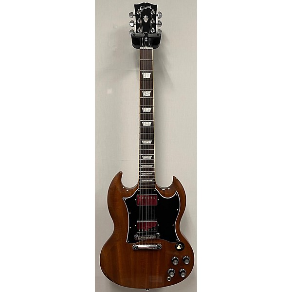 Used Gibson Used Gibson SG Standard Gloss Walnut Solid Body Electric Guitar