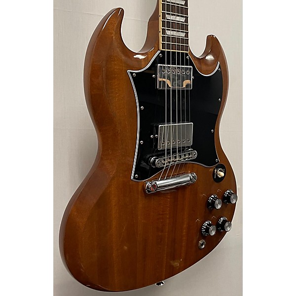 Used Gibson Used Gibson SG Standard Gloss Walnut Solid Body Electric Guitar