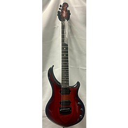 Used Ernie Ball Music Man Used Ernie Ball Music Man Majesty Blood Orange Burst Solid Body Electric Guitar