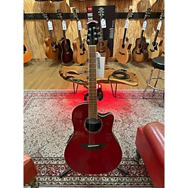 Used Ovation Used Ovation Celebrity CC28-RR Red Acoustic Electric Guitar