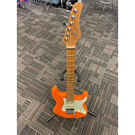 Used Schecter Guitar Research Used Schecter Guitar Research Nick Johnston Traditional HSS Atomic Orange Solid Body Electri...