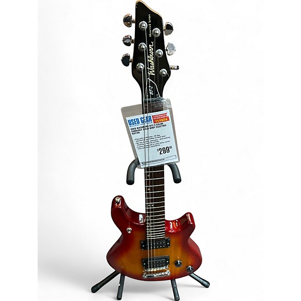 Used Washburn BT2 2 Color Sunburst Solid Body Electric Guitar