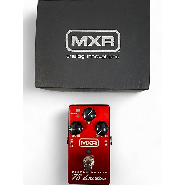 Used MXR M78 1978 Custom Badass Distortion Effect Pedal