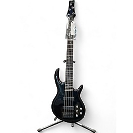 Used Carvin LB75 Black Electric Bass Guitar