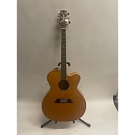 Used Takamine Used Takamine EF381M Natural Acoustic Electric Guitar