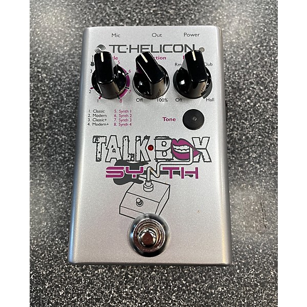 Used TC Helicon Used TC Helicon Talk Box Synth Effect Pedal