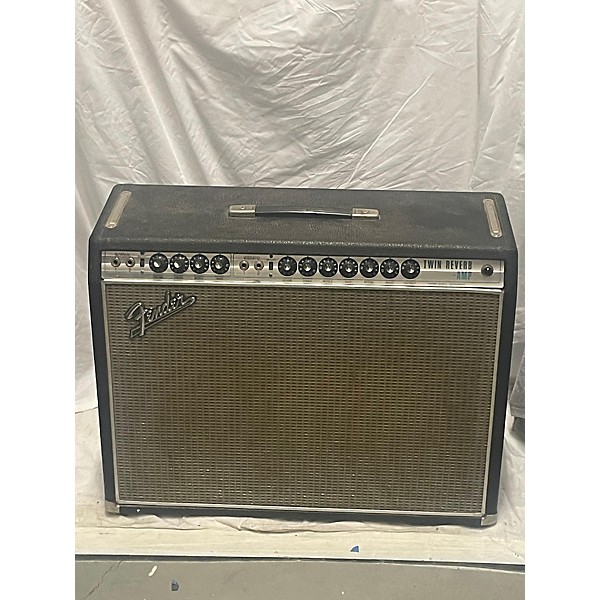 Vintage Fender Vintage 1969 Fender Twin Reverb Tube Guitar Combo Amp