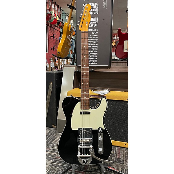 Used Fender Used 2011 Fender American Vintage 62' Reissue Telecaster Custom Black Solid Body Electric Guitar