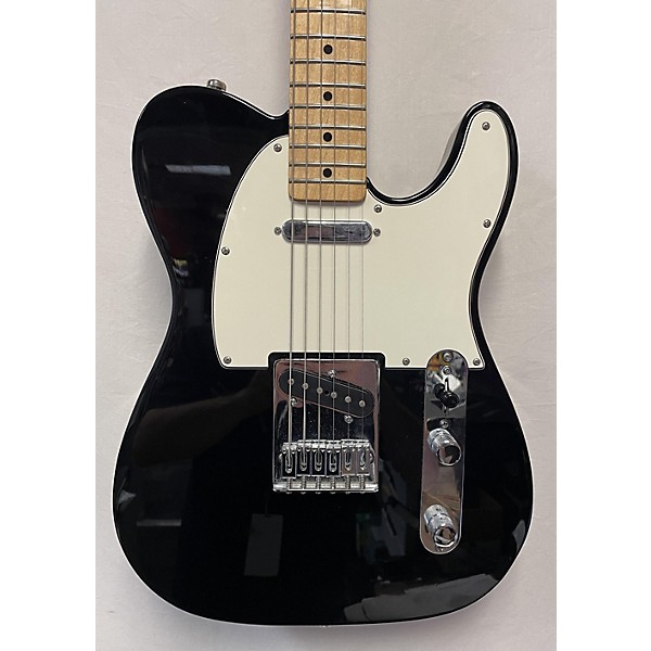 Used Fender Standard Telecaster Black Solid Body Electric Guitar