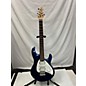 Used Ernie Ball Music Man Used Ernie Ball Music Man Silhouette Standard Blue Solid Body Electric Guitar thumbnail