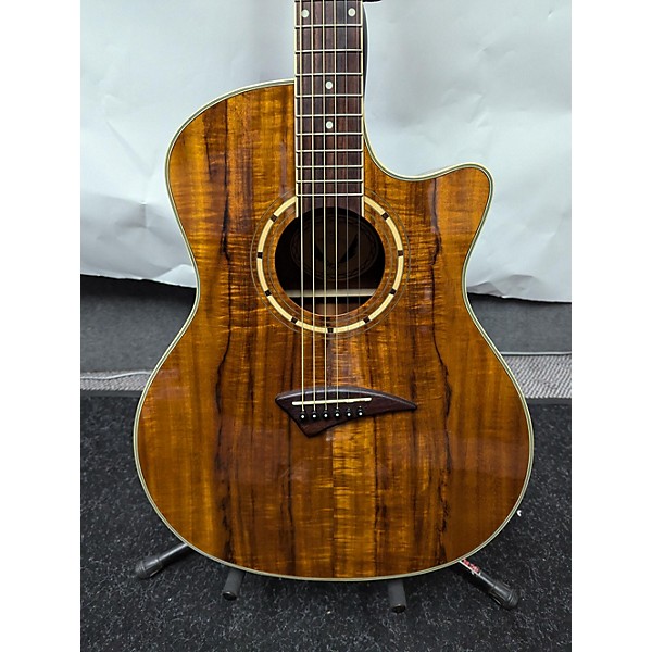 Used Dean Used Dean Koa Exotica Koa Acoustic Electric Guitar