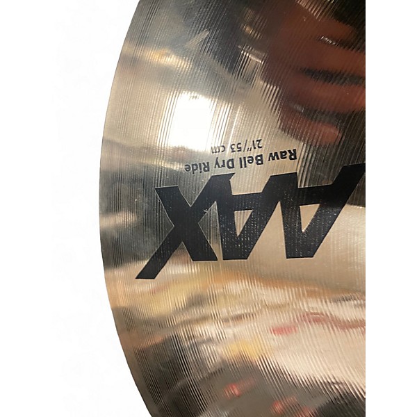 Used SABIAN Used SABIAN AAX Raw Bell Dry Ride Cymbal