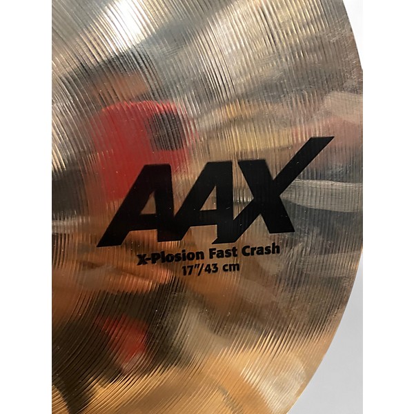 Used Sabian 17in AAX Xplosion Fast Crash Cymbal