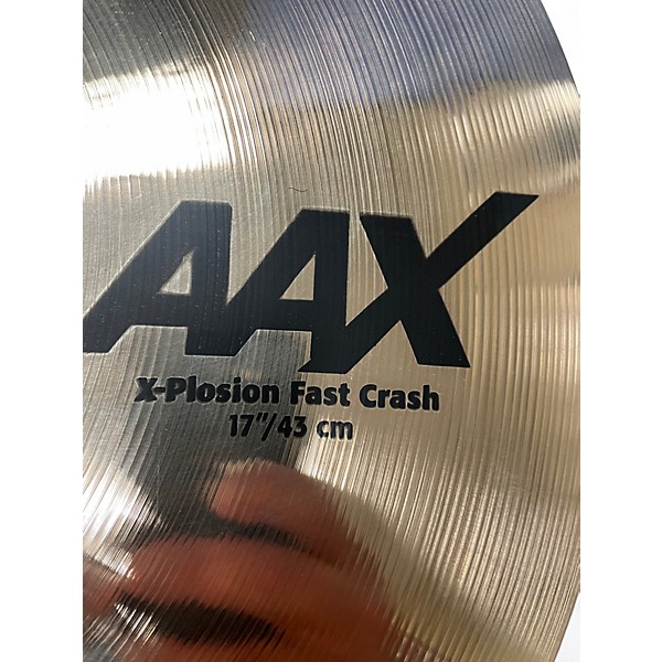 Used Used SABIAN AAX Xplosion Fast Crash Cymbal