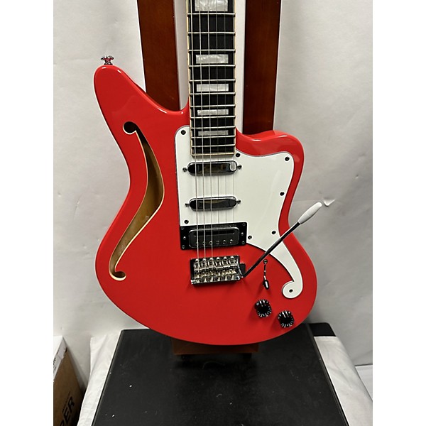 Used D'Angelico Used D'Angelico PREMIER BEDFORD SH Fiesta Red Hollow Body Electric Guitar