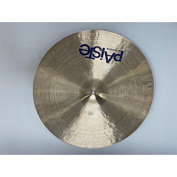 Used Paiste Used Paiste 20in MASTERS MELLOW RIDE BLUEBIRD Cymbal