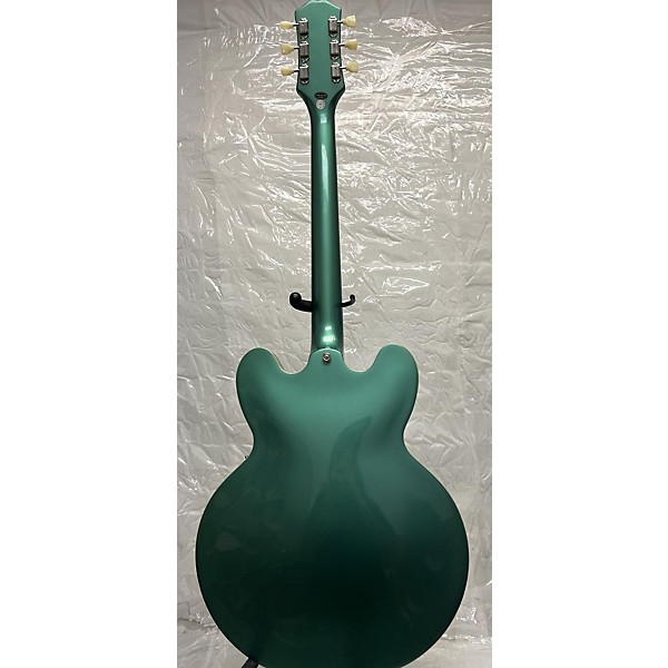 Used Epiphone Used Epiphone ES335 Green Sparkle Hollow Body Electric Guitar