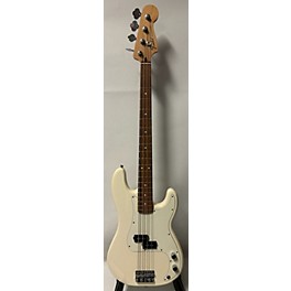 Used Fender Used Fender Player Precision Bass Polar White Electric Bass Guitar