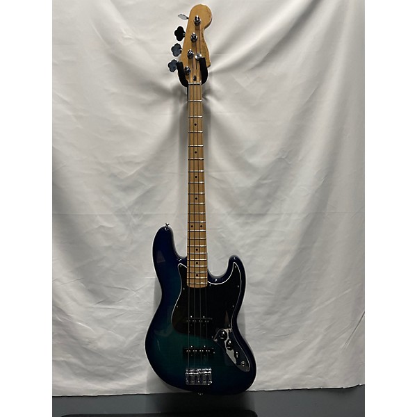 Used Fender Used Fender Player Plus Jazz Bass Plus Top Blue Burst Electric Bass Guitar