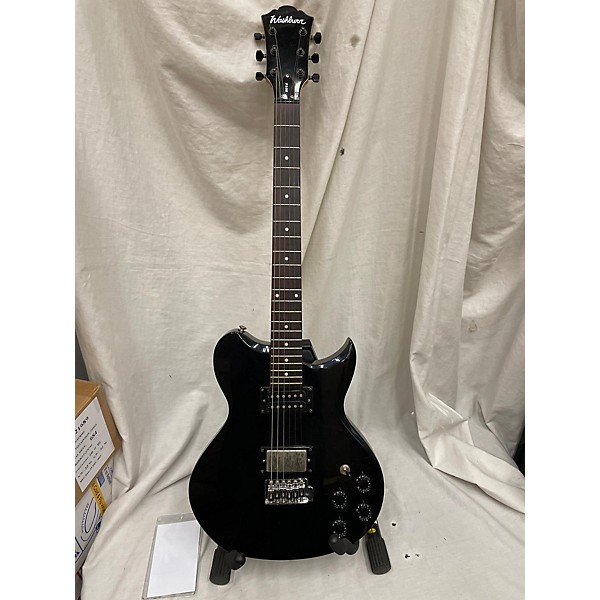 Used Washburn Used Washburn WI14 Black Solid Body Electric Guitar