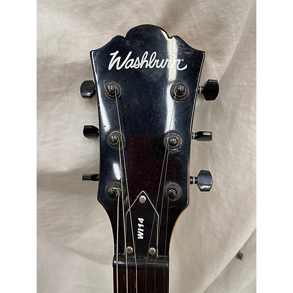 Used Washburn Used Washburn WI14 Black Solid Body Electric Guitar