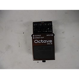 Used BOSS Octave OC5 Effect Pedal