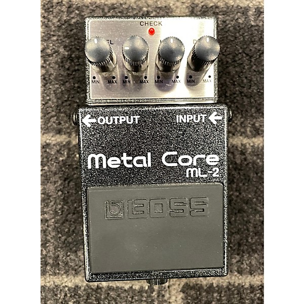 Used BOSS ML2 Metal Core Distortion Effect Pedal