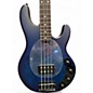 Used 2024 Sterling by Music Man Ray34 Neptune Blue Satin Electric Bass Guitar