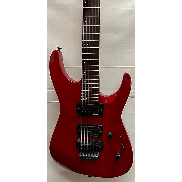 Used Charvel Used Charvel Super Dinky SDK085 HH Trans Red Solid Body Electric Guitar