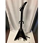 Used Epiphone Used Epiphone Dave Mustaine Flying V Custom Level 1 Metallic Black Solid Body Electric Guitar