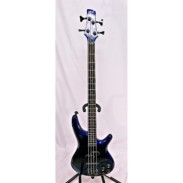 Used Ibanez Used Ibanez SDGR Blue Electric Bass Guitar