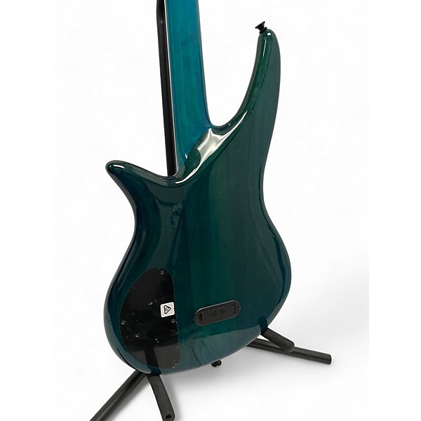 Used Jackson X SERIES SPECTRA AMBER BLUE Electric Bass Guitar