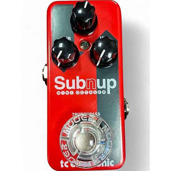 Used TC Electronic Sub N Up Mini Octaver Effect Pedal