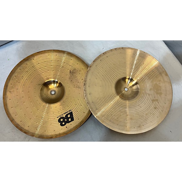 Used SABIAN Used SABIAN 14in B8 Hi Hat Pair Cymbal