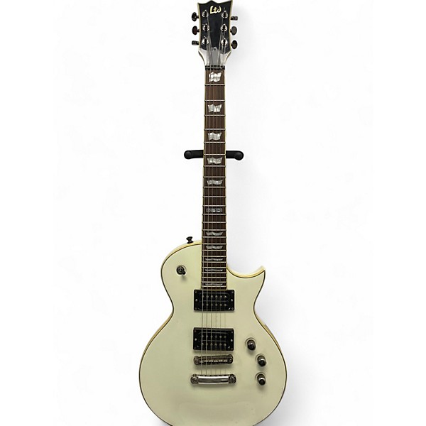 Used ESP LTD EC500 White Solid Body Electric Guitar