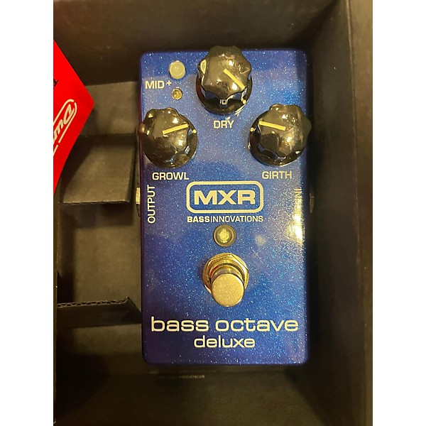 Used MXR Used MXR M288 Bass Octave Deluxe Bass Effect Pedal