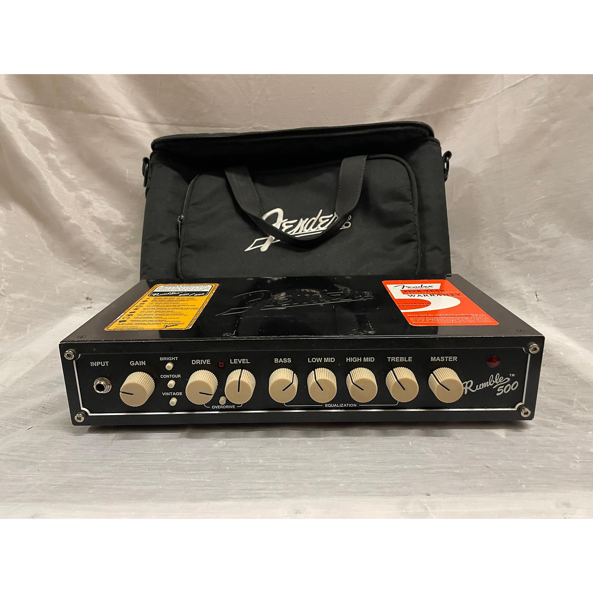 Used Fender Used Fender Rumble V3 500W Bass Amp Head | Guitar Center