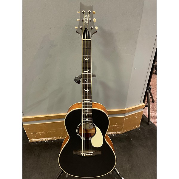 Used PRS Used PRS P20 Satin Black Acoustic Electric Guitar