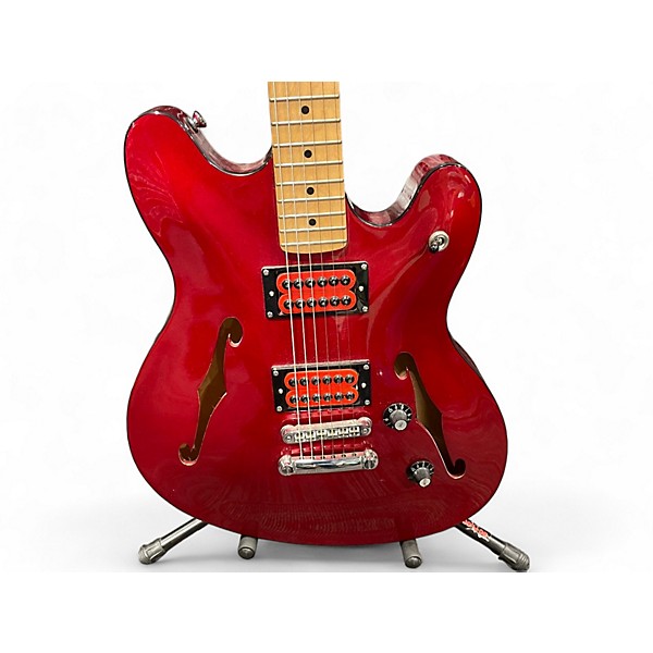 Used Squier Used Squier Classic Vibe Starcaster Hollow Candy Apple Red Hollow Body Electric Guitar