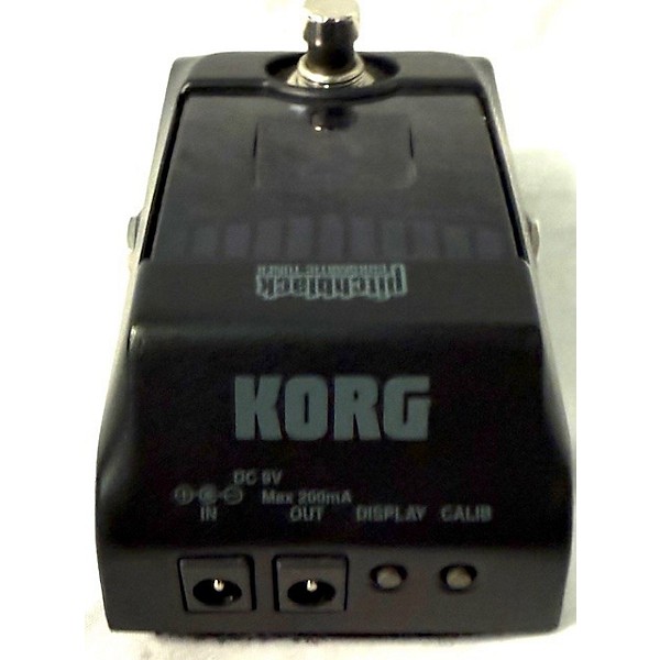 Used KORG Used KORG PB01 Pitchblack Chromatic Tuner Pedal